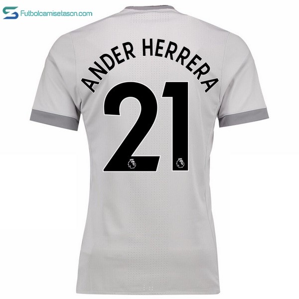 Camiseta Manchester United Herrera 3ª Ander 2017/18